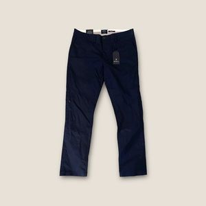 Ben Sherman Slim Fit Stretch Chinos Navy 34x32